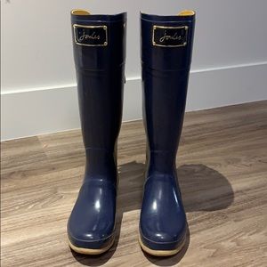 Joules Evedon Bow Rain Boot Size 8 UK 6